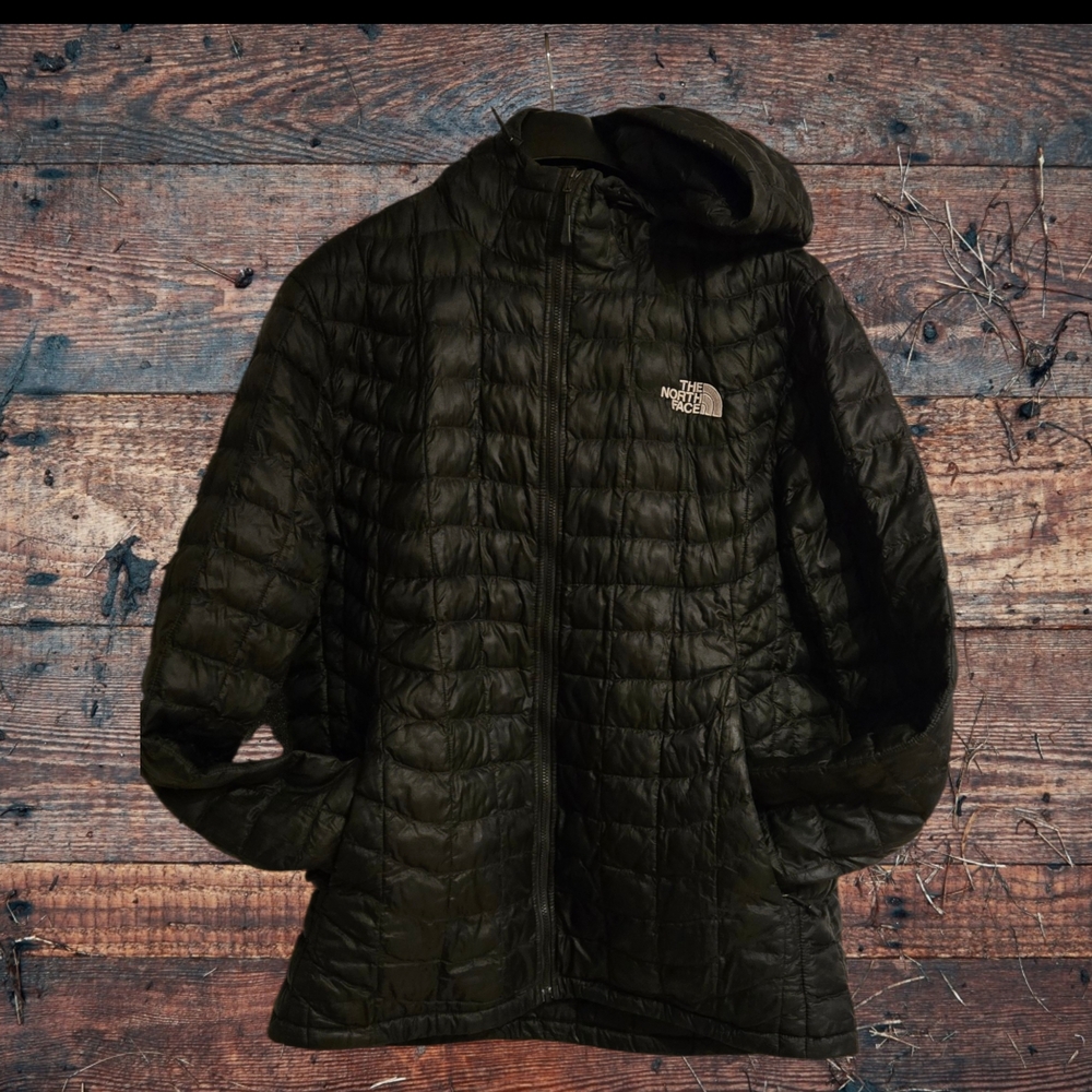 The North Face Tnf Thermoball Hooded Jacket Medium Black